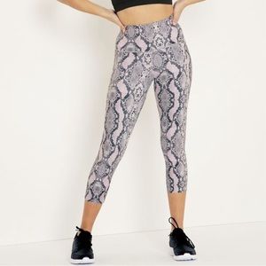 Blackmilk Pastel Serpent HW Battle Pants Leggings Large